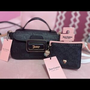 Juicy Couture small purse, matching wallet